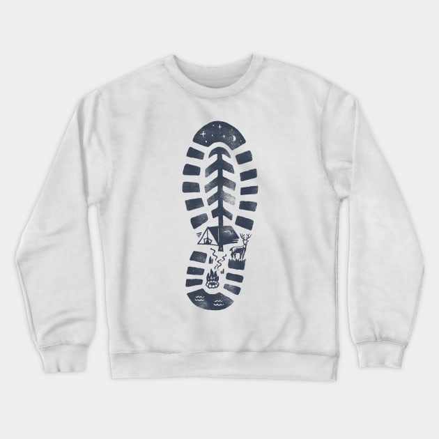 Wild Step Crewneck Sweatshirt by skitchman